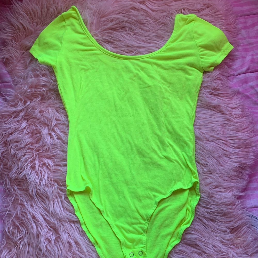 Neon bodysuit